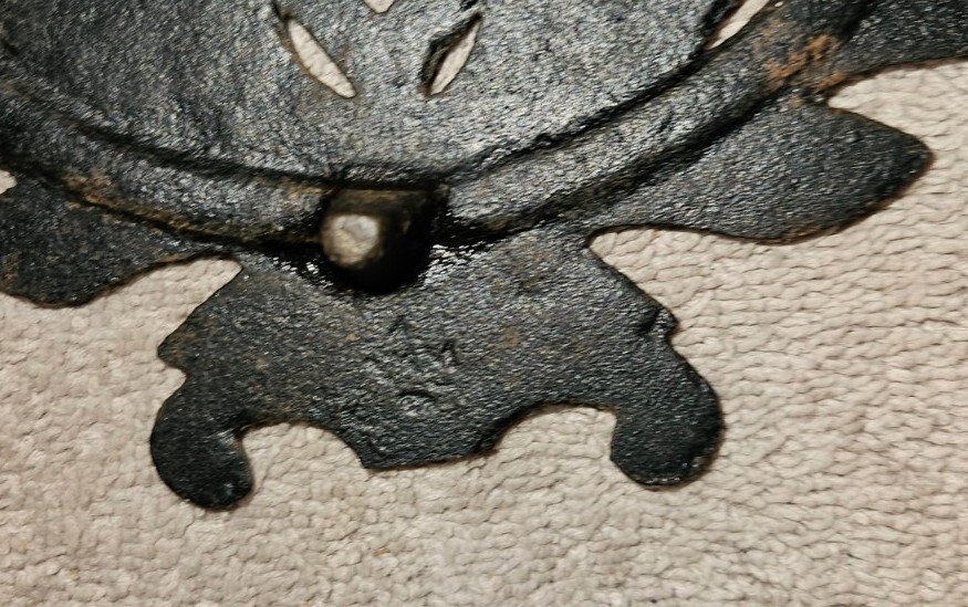 Vintage Cast Iron American Eagle Kitchen Trivet