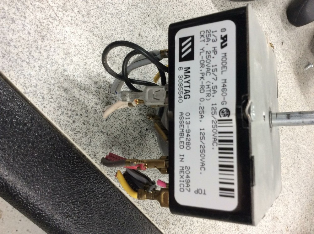 Whirlpool Dryer Timer part# 6 3095540