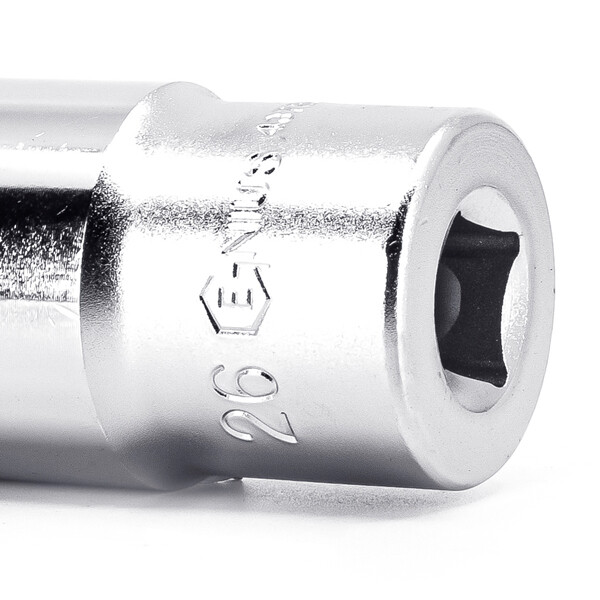 Genius Tools 1/2" Dr. 26mm Deep Hand Socket (12-Point) - 437826