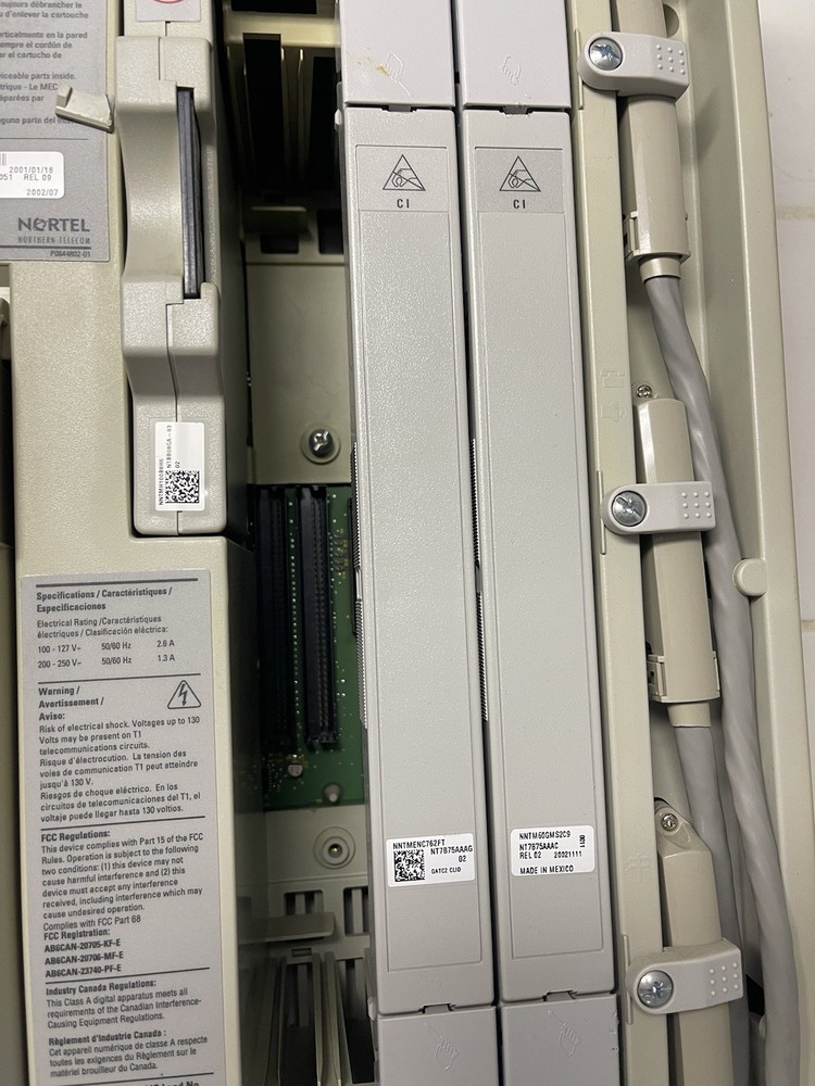 Nortel Norstar-PLUS Modular ICS Phone Switch System