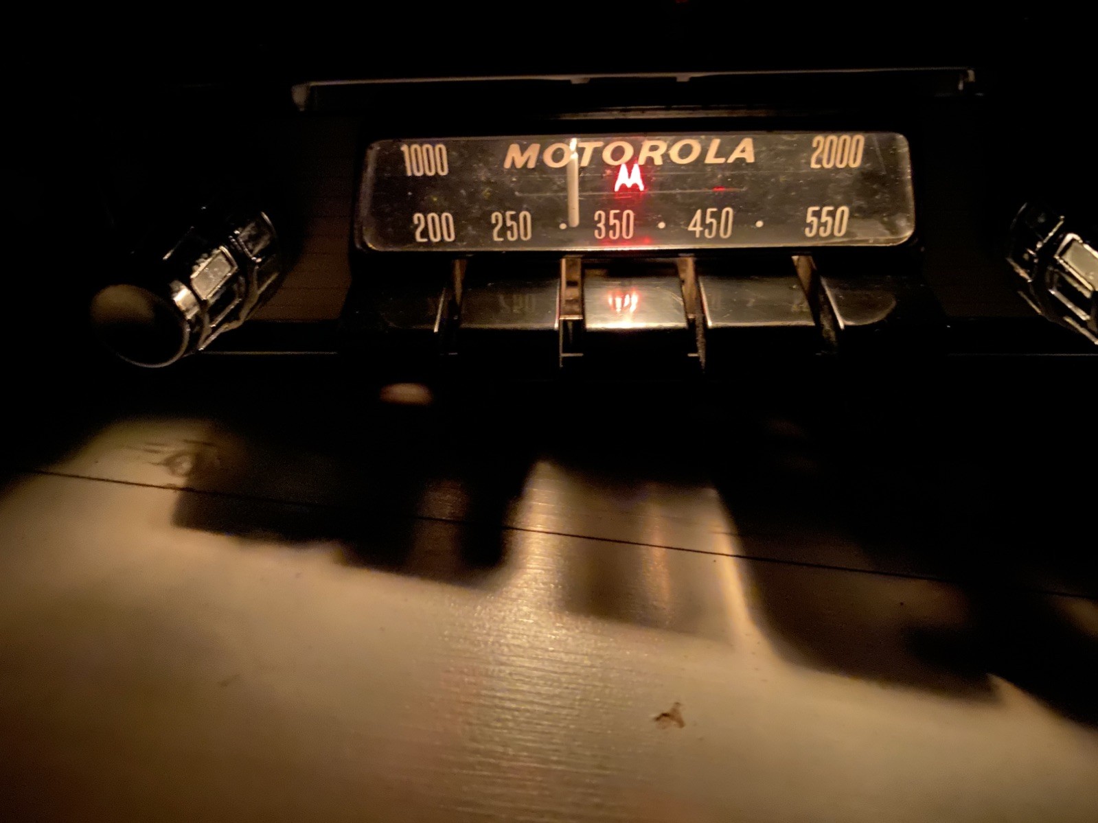 Motorola 818T chrome Car Radio Classic Vintage fully working