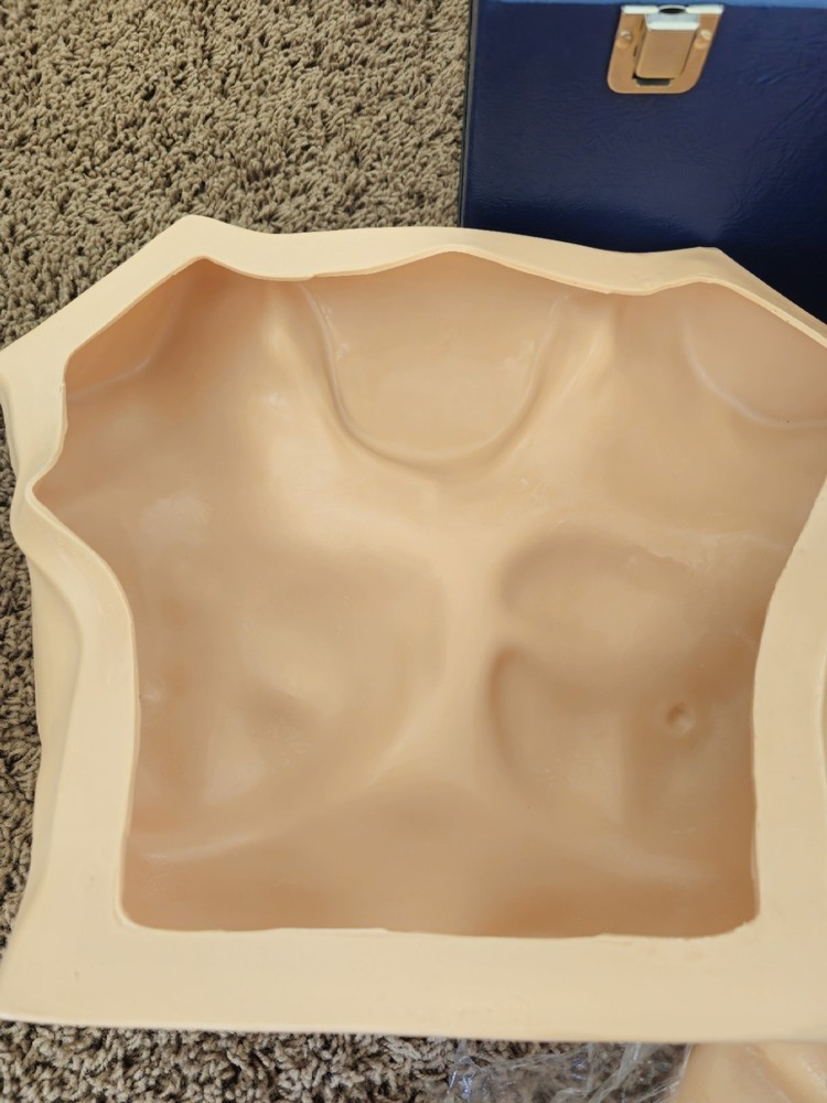 NASCO Life Form Advanced Breast Exam Simulator Model Nursing Training LF00980