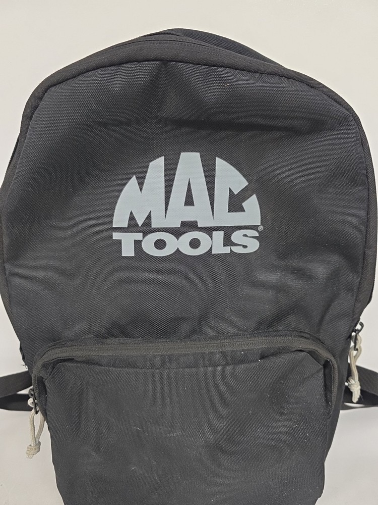 Mac Tools 2 Compartment Black Backpack