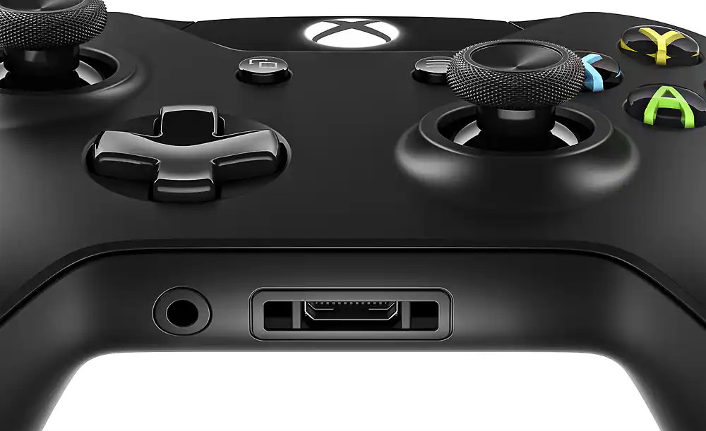 EX6-00001 Microsoft Xbox One Wireless Controller Black