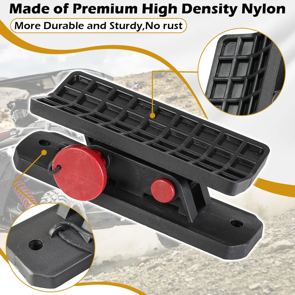 Black Quick Release Adjustable Roll Bar Fire Extinguisher Holder Mount For Jeep