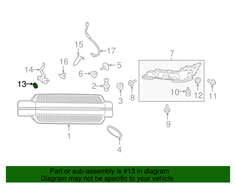 Genuine Ford Camera JL3Z-19G490-E