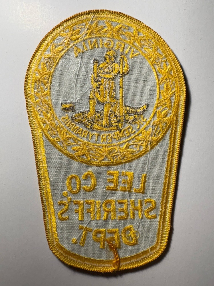 Lee County Virginia Sheriff Patch