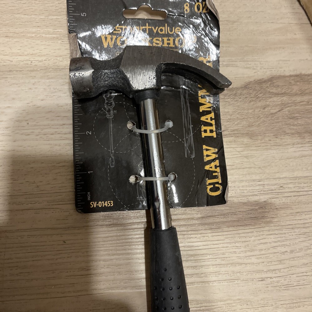 Smartvalue Workshop Claw Hammer 8 oz