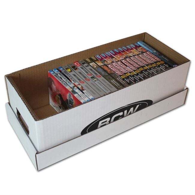 1 bundle of 10 BCW Media Storage Boxes