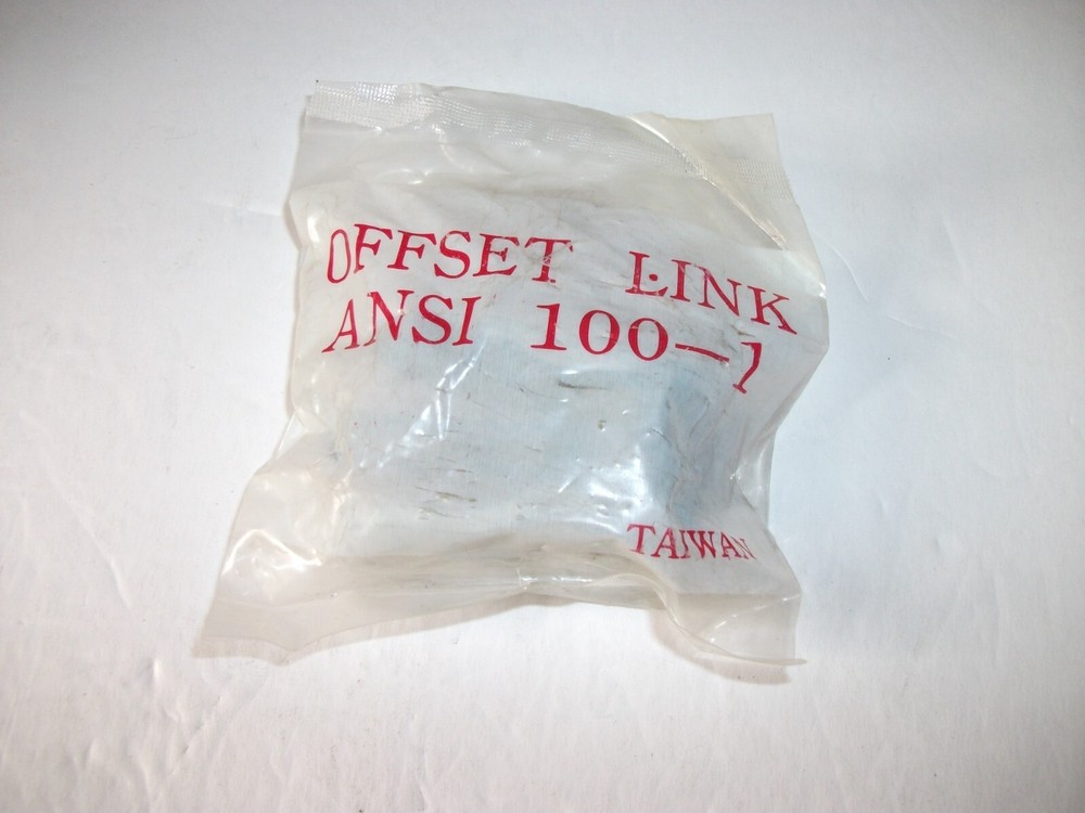 New in Package ANSI 100-1 Offset Link