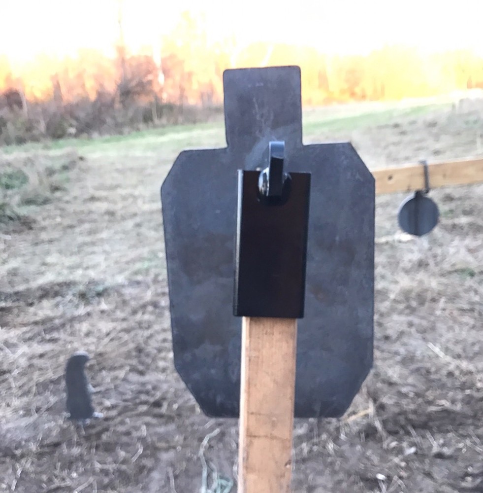 AR500 Target Hanger 2 X 2 Or T POST Topper Hook