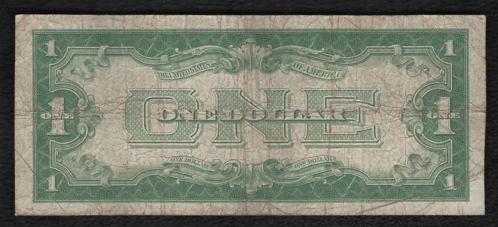 1928-A *Funny Back Star* $1 Small Silver Certificate