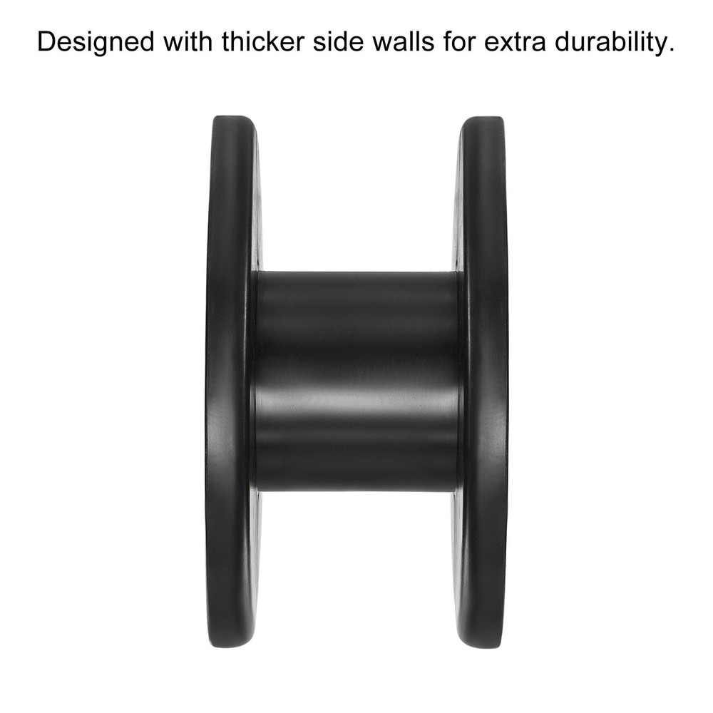 4PCS 4.7" Floss Bobbins Empty Thread Spools Wire Weaving Bobbin Chain Tape