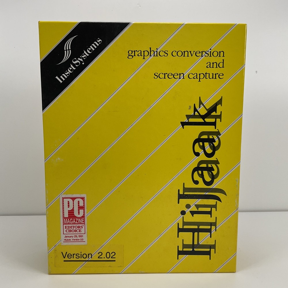 Hijaak Graphics Conversion And Screen Capture Utility Software 2.02 - Open Box
