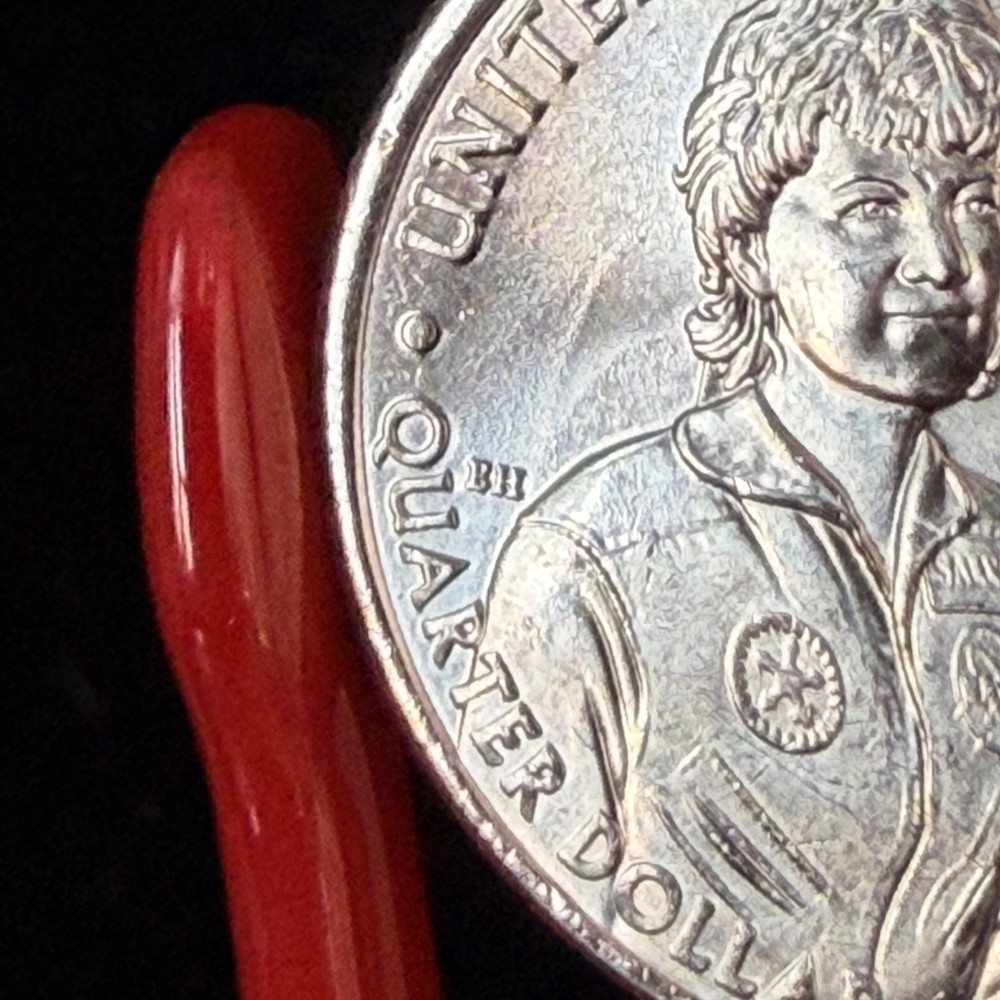 2022-P Sally Ride Quarter Major Mint Error “Ghost Comet Tail” UNC Uncirculated