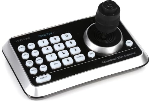 MARSHALL ELECTRONICS VS-PTC-200 Compact PTZ Camera Controller, Black