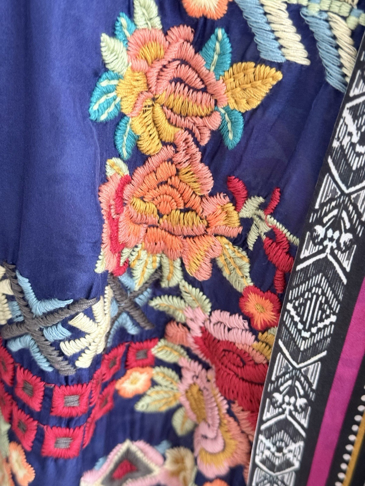 New With Tag Johnny Was Hanna Silk Kimono XS (2-6)