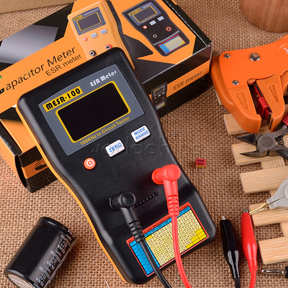 MESR-100 ESR Capacitance Ohm Meter Capacitance Internal Resistance Circuit Meter