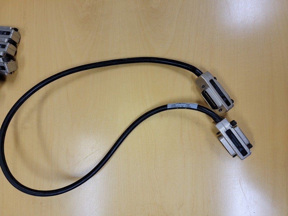 NI NATIONAL INSTRUMENTS 763507B-01 Type X2 GPIB  1 Meter GPIB Cable