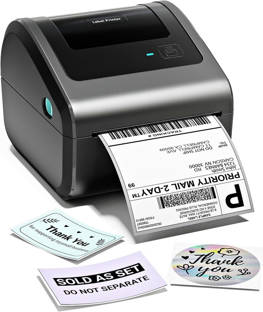 Phomemo D450BT Shipping Labels Printer 4 x 6 Label Printer Thermal Printer US