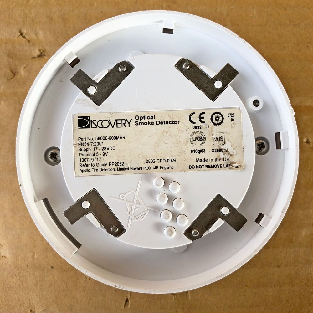 APOLLO 58000-600MAR OPTICAL SMOKE DETECTOR