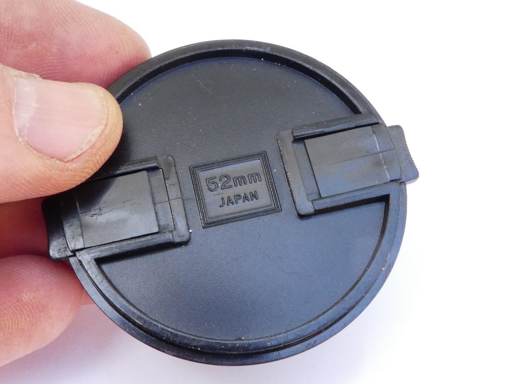 Tamron 52mm Front Lens cap plastic snap on type Genuine adaptonatic