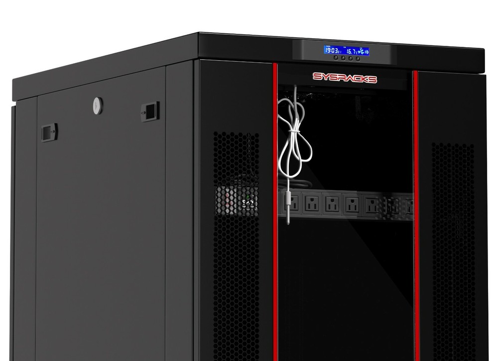 Server Rack 27U Network Cabinet 32" depth Data Server Cabinet - BONUS INCLUDED