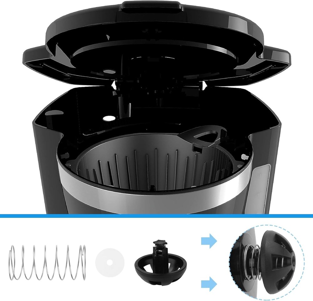 Coffee Machine Brewing Basket Bottom spring loaded stopper kits Fits for...