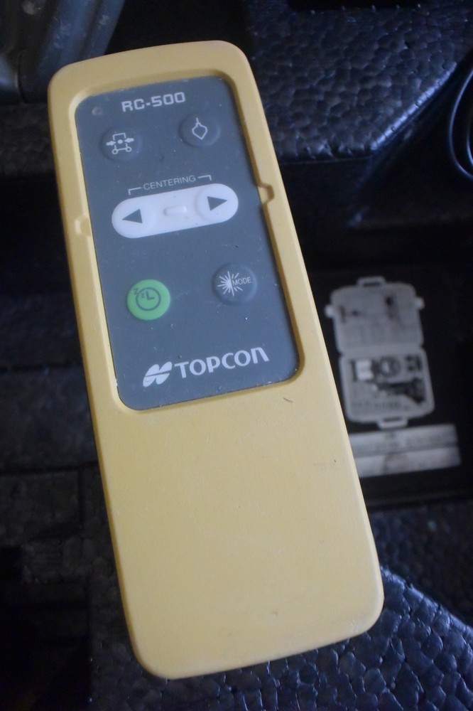 Topcon Model TP-L6AV Red Beam Straight Pipe Laser