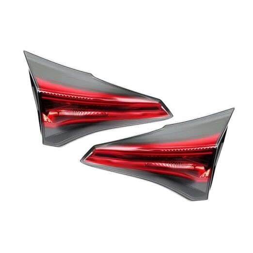 Pair Inner Tail Light Assembly Compatible with 2016 2017 2018 Taillight Rear