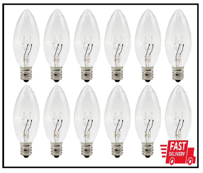 Creative Hobbies® Replacement Light Bulbs for Electric Candle Lamps, Window Cand