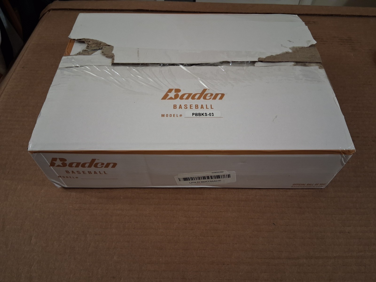 Baden Baseballs (12) Model PBBKS-03 Youth Baseball For Pitching Machines 9 Inch