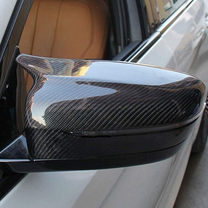 CARBON FIBER FOR BMW G30 G20 G11 G12 M STYLE SIDE MIRROR COVER CAP Clip-ON 17-22