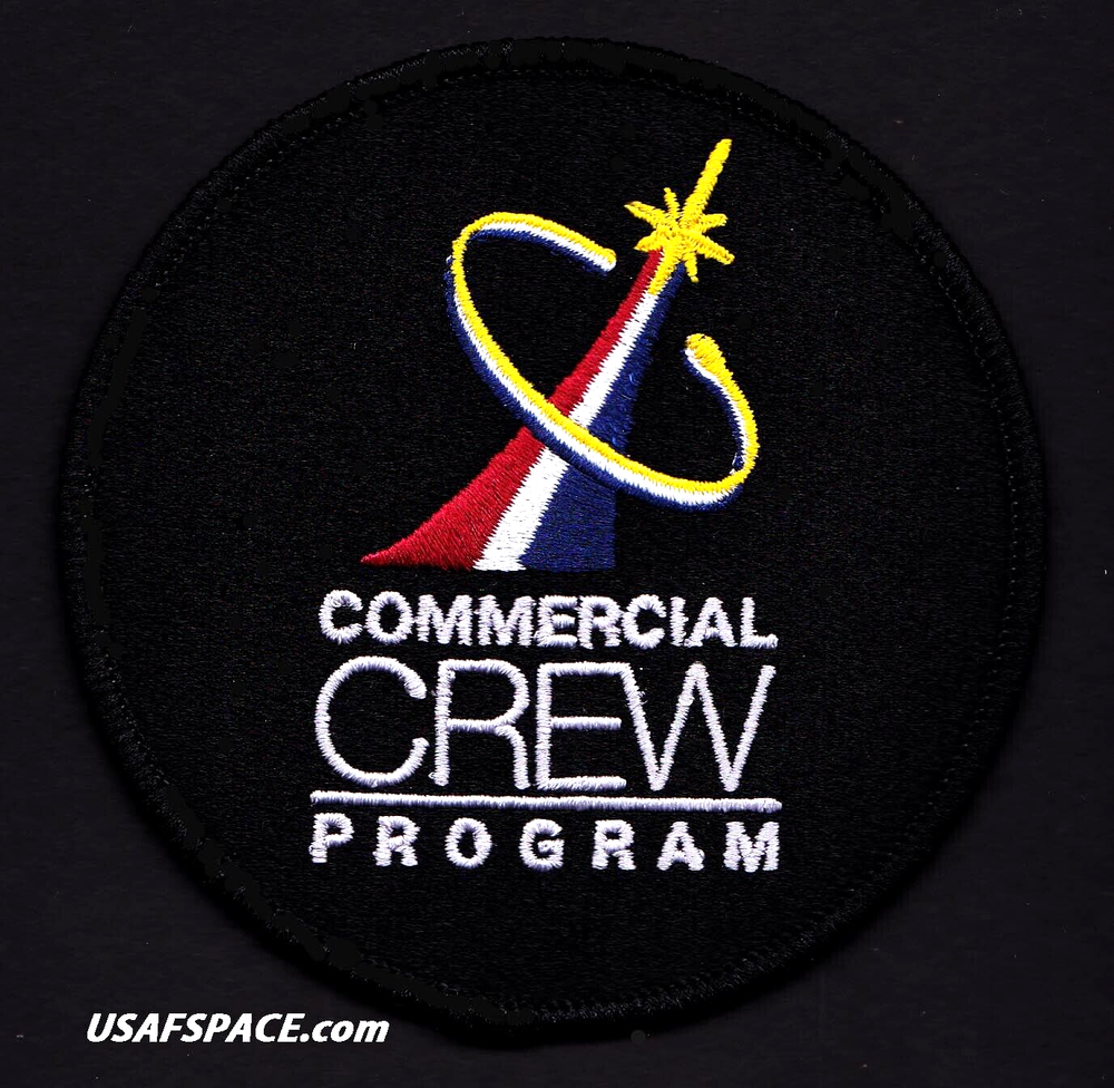 AUTHENTIC AB Emblem - COMMERCIAL CREW Astronaut PROGRAM - NASA SPACEX ISS PATCH