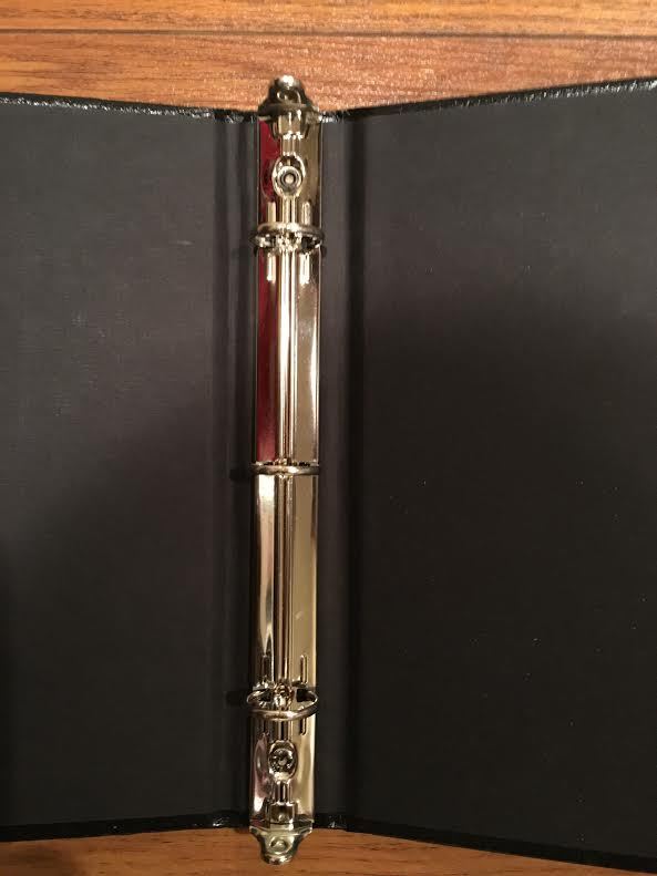 3-Ring Premier Home Desk Binder Check Style 28