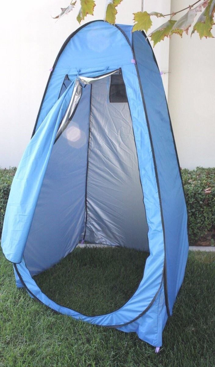 Portable 5' x 5' Pop Up Outdoor Camping Changing Shower Tent Sunless Booth