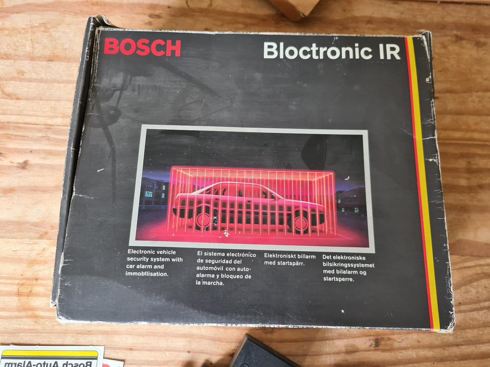 Bosch Bloctronic IR Alarm System - Box Damaged.