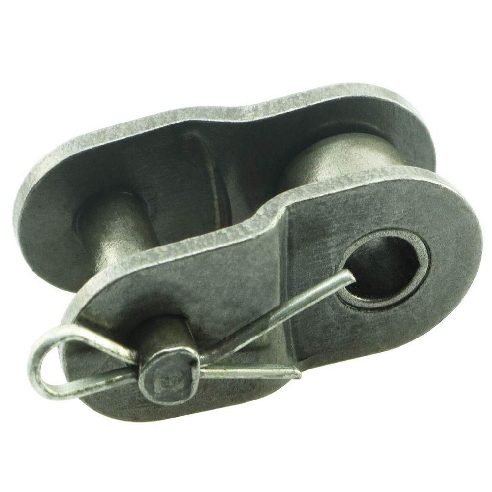 4PCS Roller Chain Offset Link #420 Half Link Heavy-Duty Chain Component