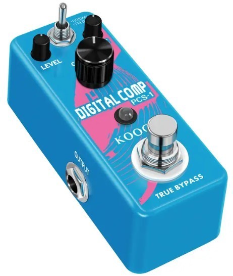 KOOGO Compressor Pedal Comp Effect Pedal for Guitar