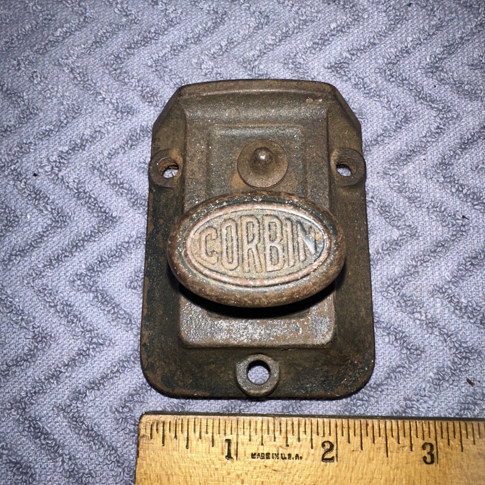 Antique Corbin Door Lock Latch Deadbolt