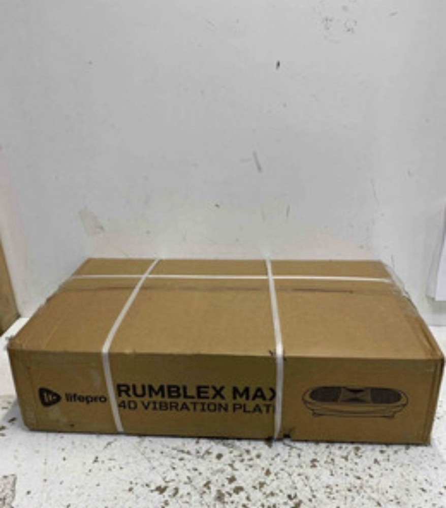 LifePro Rumblex Max Vibration Plate Exercise Machine with Loop Resistance Bands