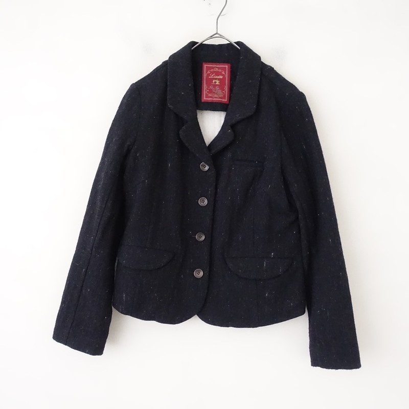 Lisette Wool Cotton Linen Bonded Classical Jacket