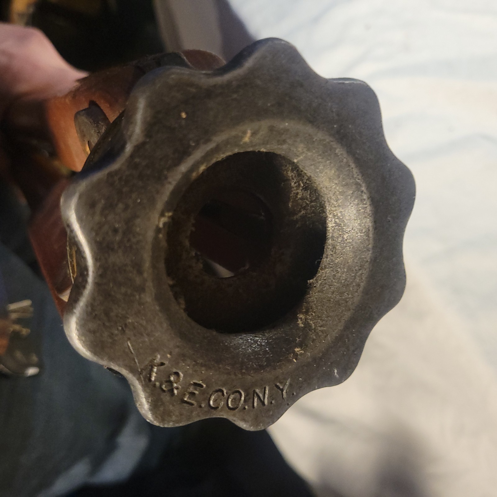 Nice vintage Keuffel & Esser 5174 58" Wood Tripod for transit.