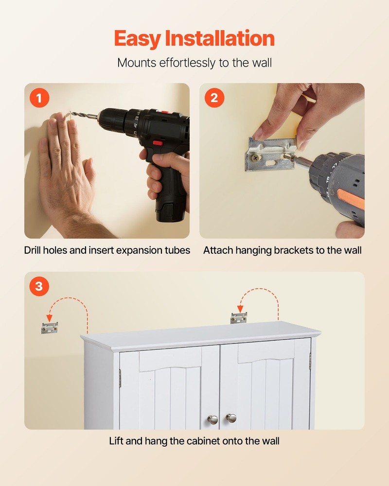 Smart Design Cabinet for Tight Spaces with Ample St...