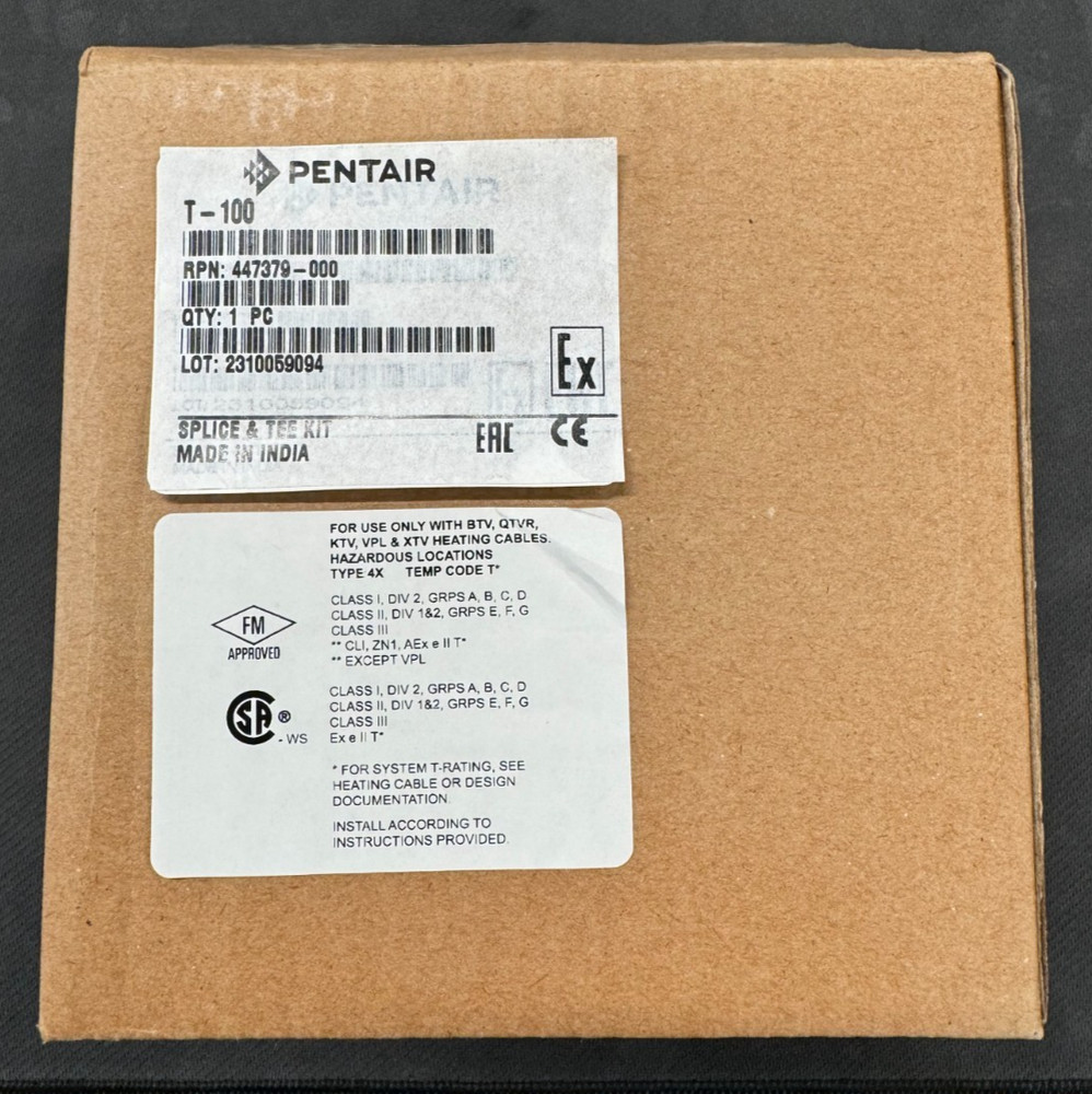 Pentair T-100 Splice and Tee Connection Kit