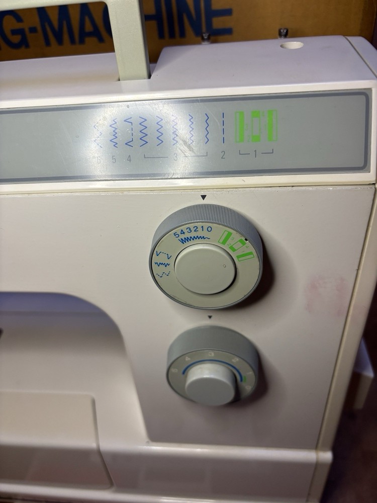 Bernette 705 Sewing Machine Preowned With Original Box & Manual Clean