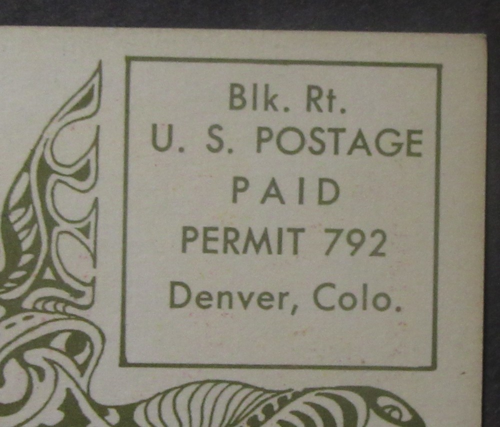 1967 CHUCK BERRY & SONS OF CHAMPLIN Postcard D-12 rock concert postcard unused