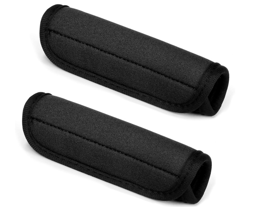 2 Pack Luggage Handle Wrap for Suitcase, Black Wraps