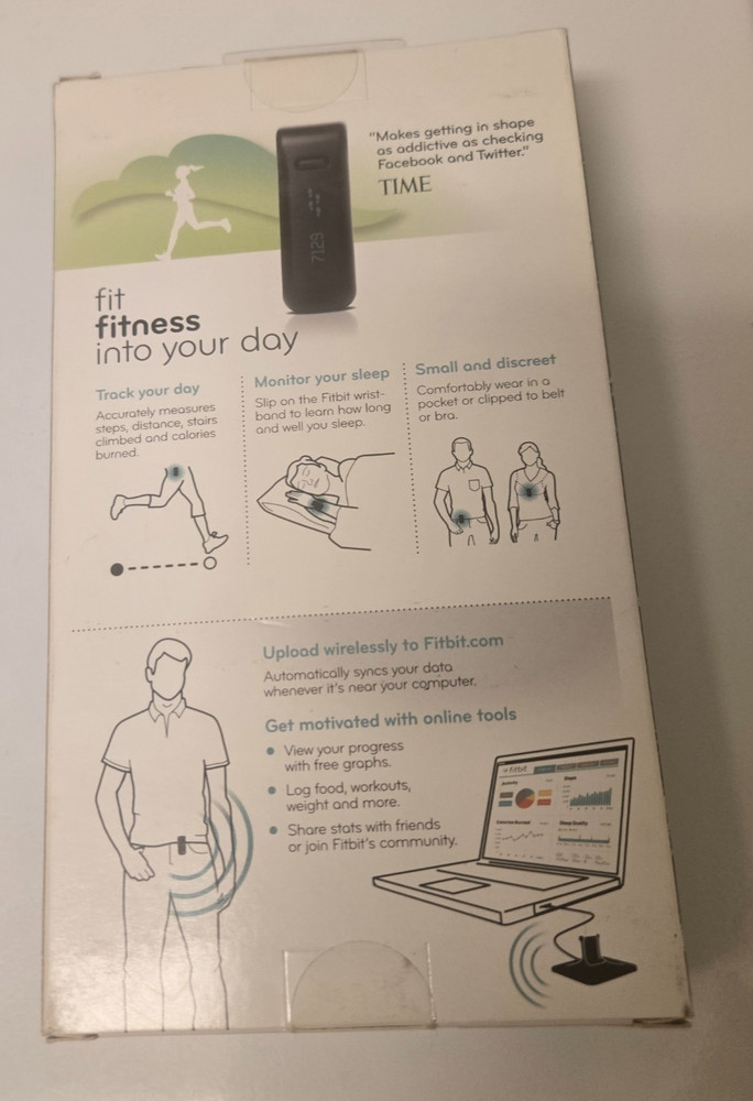 NEW Fitbit Ultra FB102P Wireless Activity & Sleep Tracker Plum