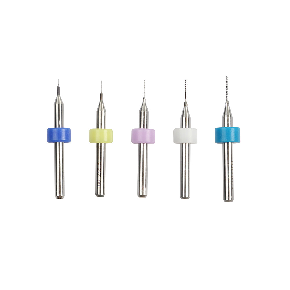 40X Carbide Micro Drill Bits 0.1-2.0mm PCB Driiling Bit for CNC Engraving